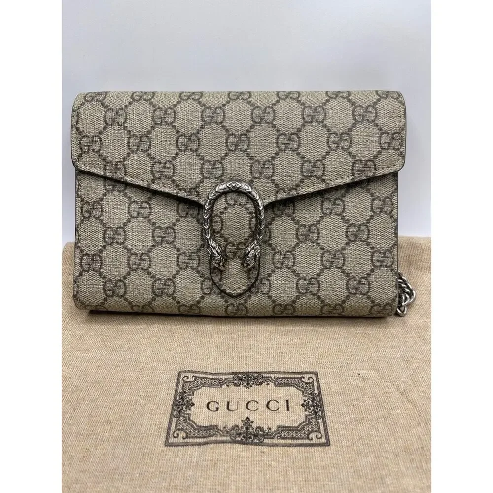 Gucci GG Web Dionysus Wallet on Chain SPB-JB 335381
